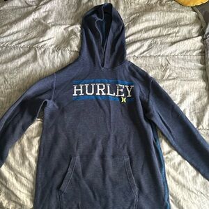 Blue Hurley Hoodie Large